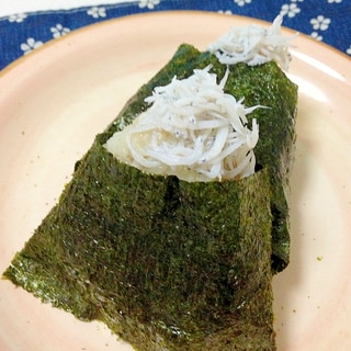 静岡☆釜揚げしらすの茶飯にぎり